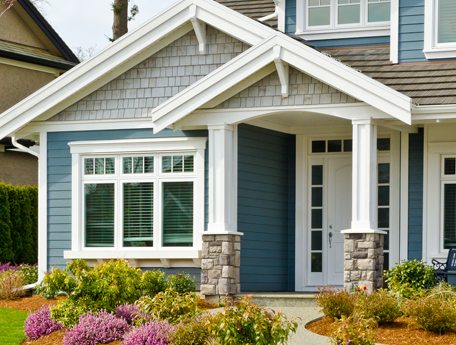 House with Beautiful Siding